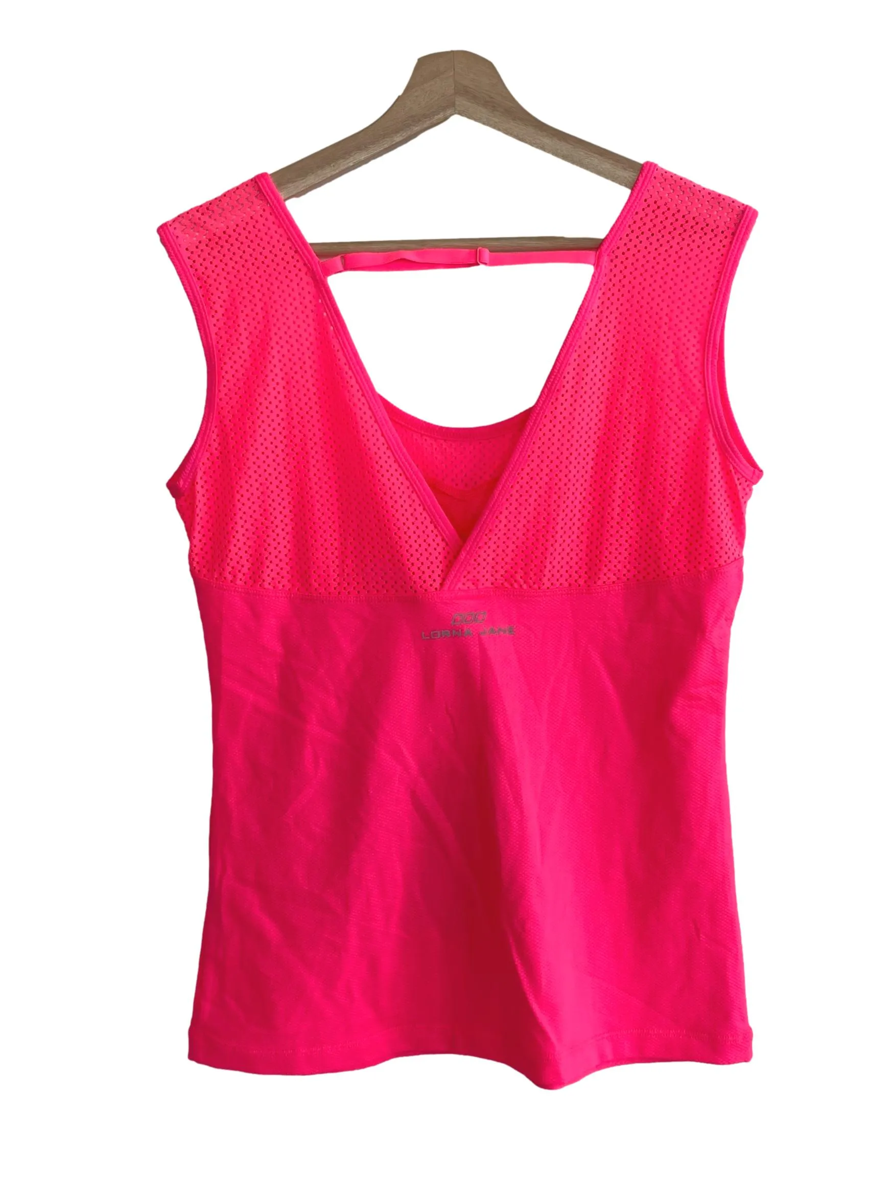 Pink Neon Mesh Tank