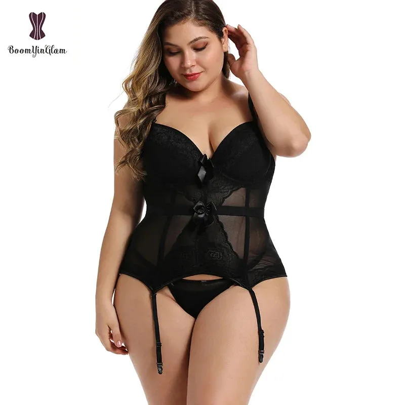 Plus Size Corset Lingerie