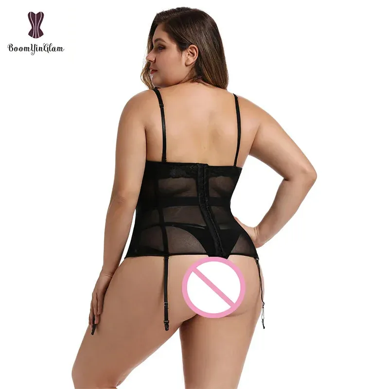 Plus Size Corset Lingerie