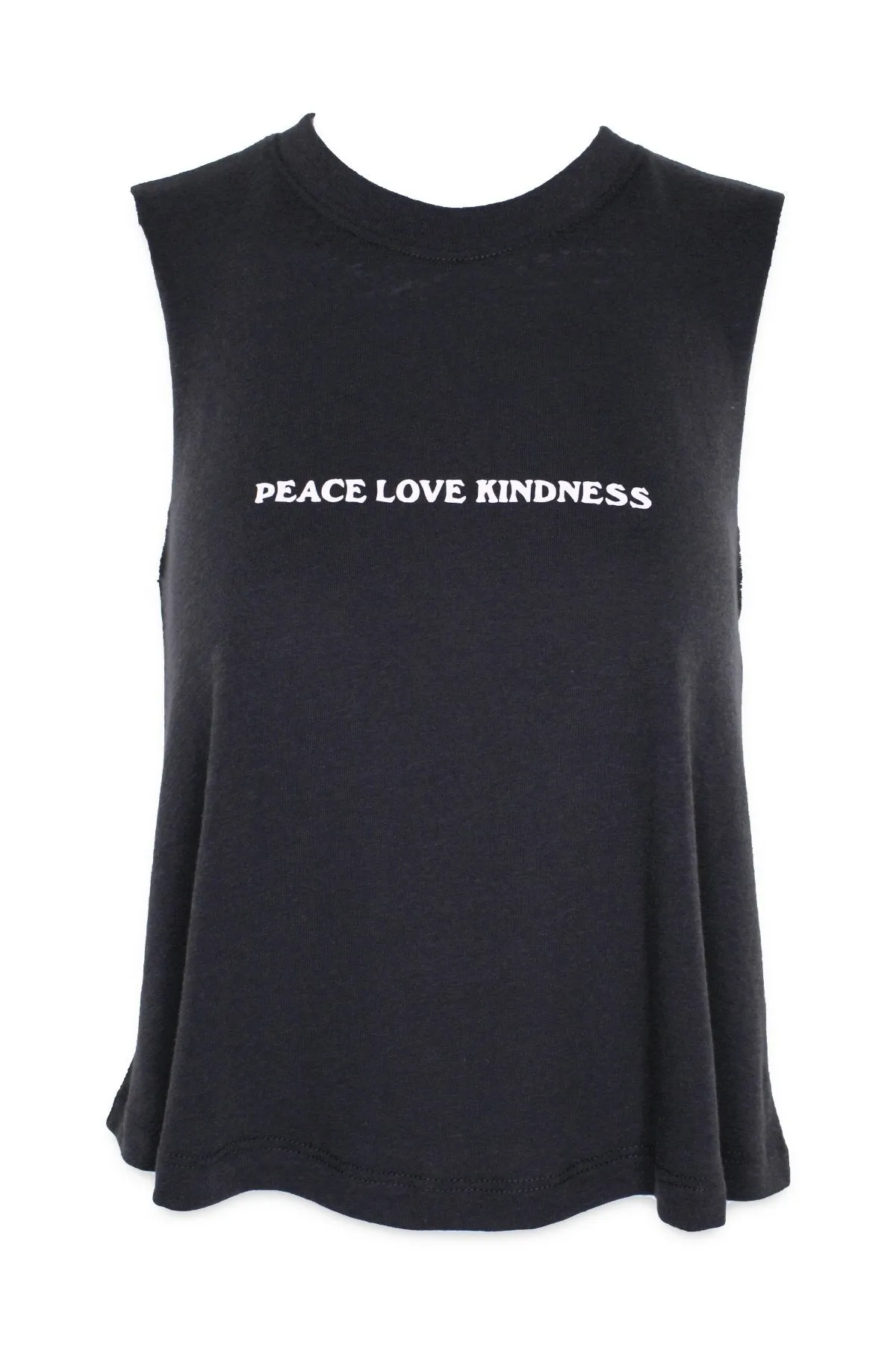 Positive Vibes Crop Tank in VTB