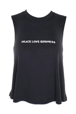 Positive Vibes Crop Tank in VTB