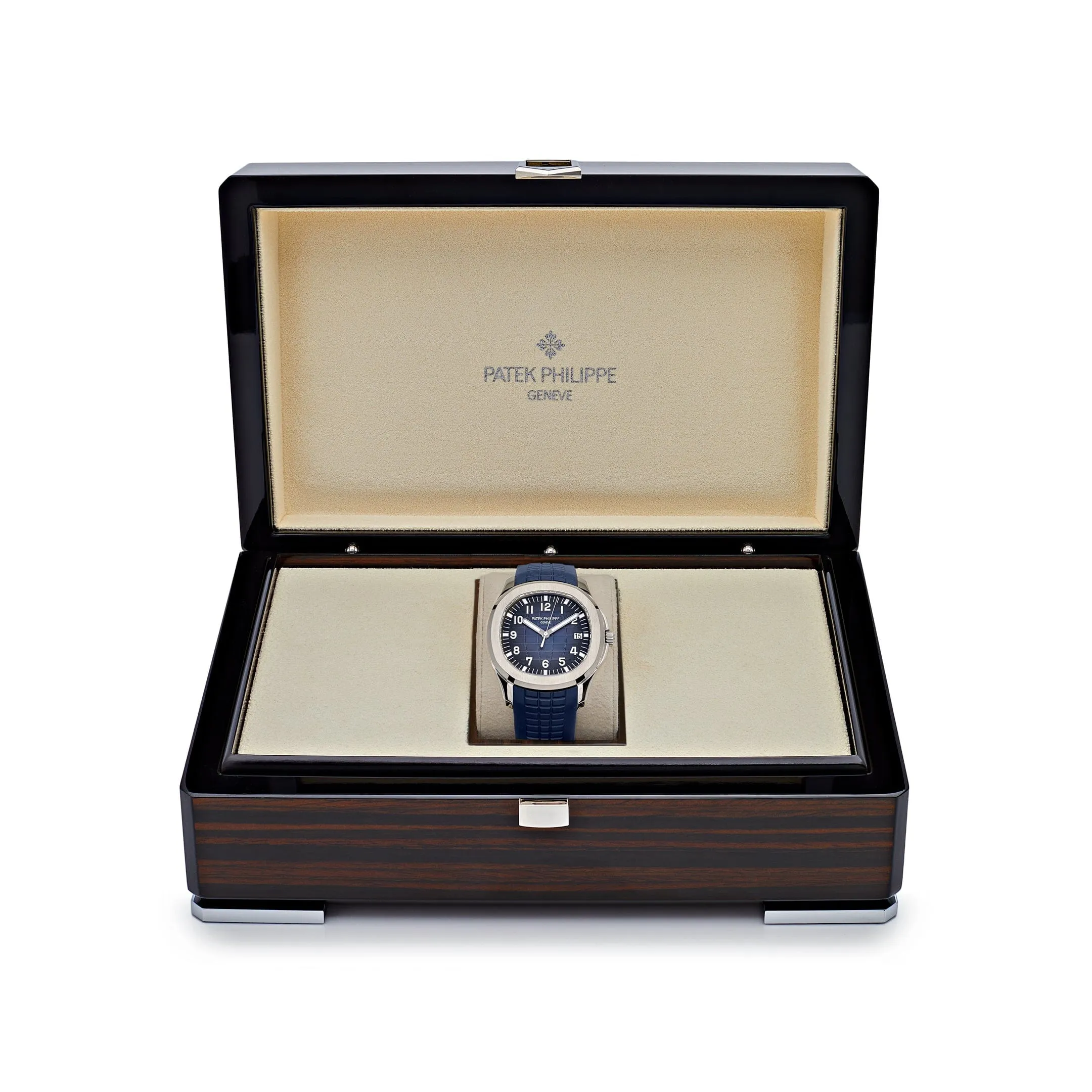 PP Luxury Watches Aquanaut 5168G-001 White Gold Blue Dial (2024)