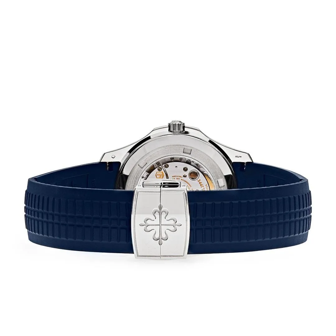 PP Luxury Watches Aquanaut 5168G-001 White Gold Blue Dial (2024)