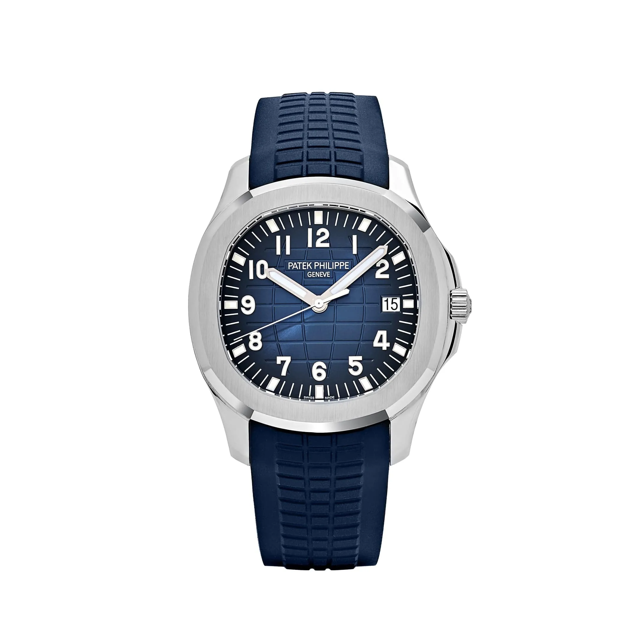 PP Luxury Watches Aquanaut 5168G-001 White Gold Blue Dial (2024)
