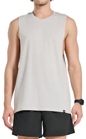 Project Titan Men's Workout Drop Arm Tank Top Cut Off Sleeveless Gym Shirts