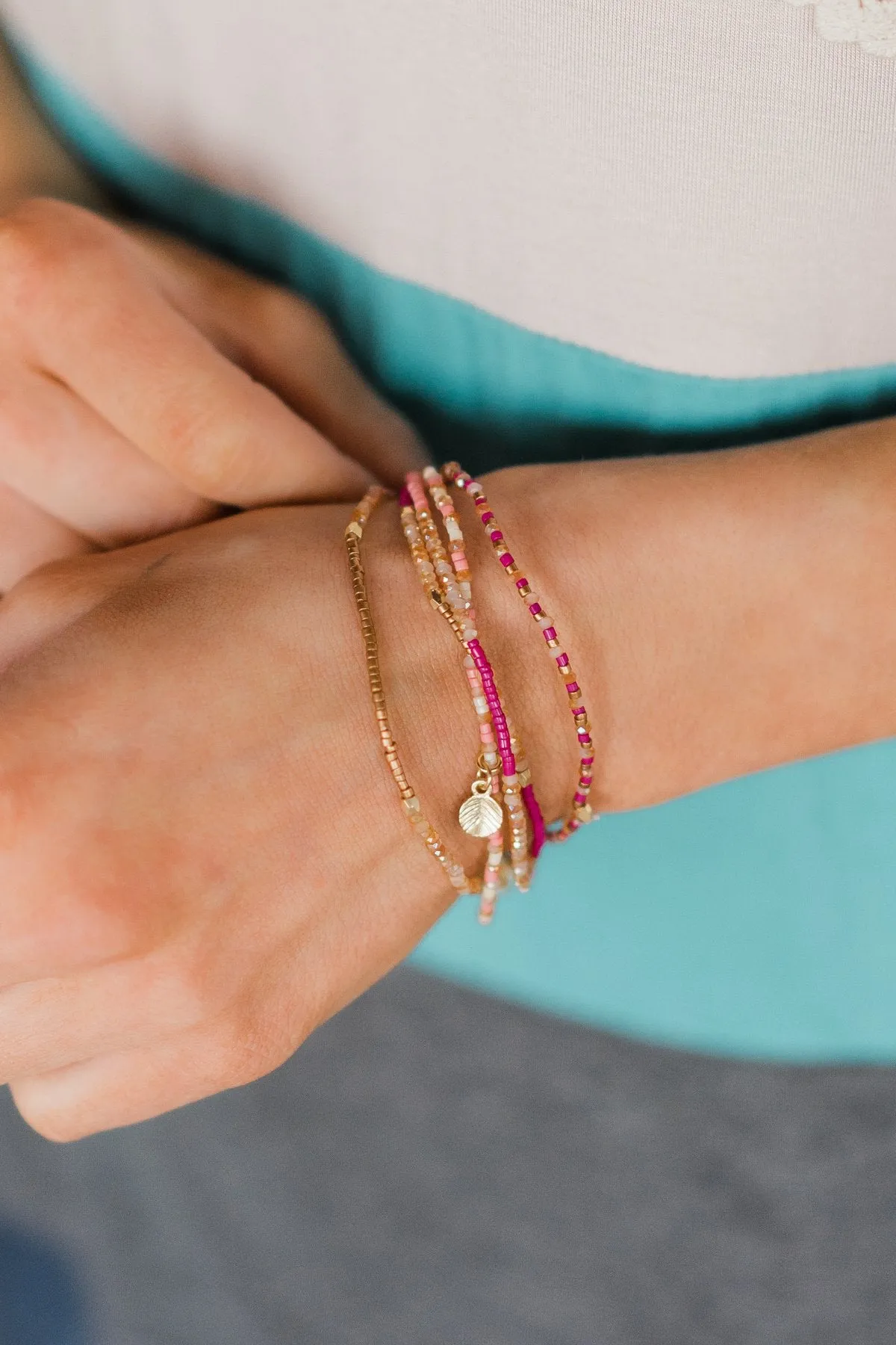Pulse Perk ~ Dakota Beaded Bracelet Set