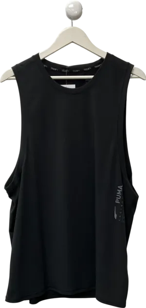Puma Black Tank Top UK L