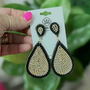 Queen of the Rodeo Earrings - Black