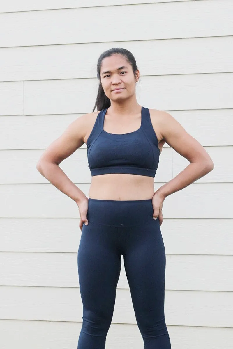"BELIEVE" In Yourself | Women Criss Cross Sport Bra