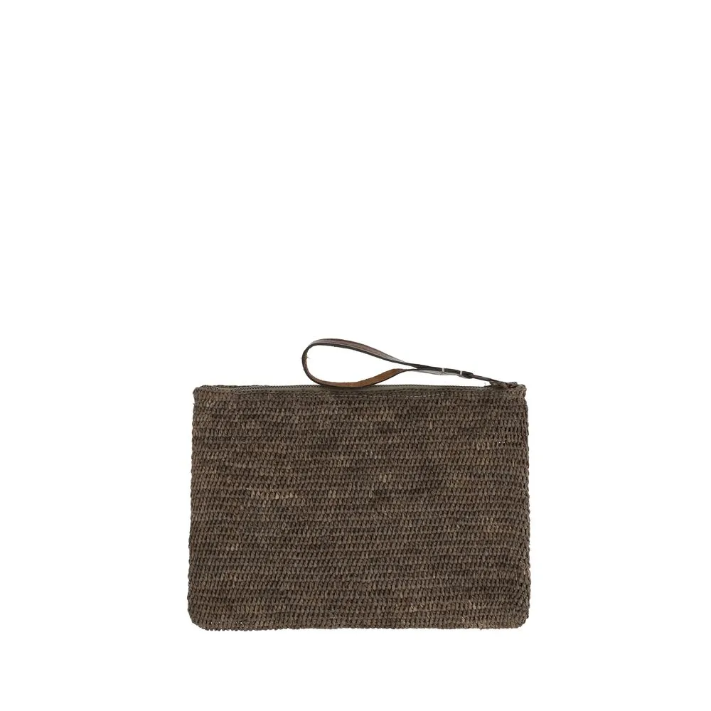 Raffia Ampy Pouch