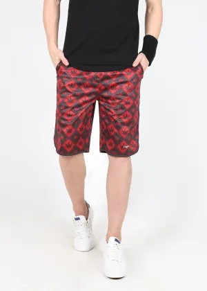Red Peace Shorts