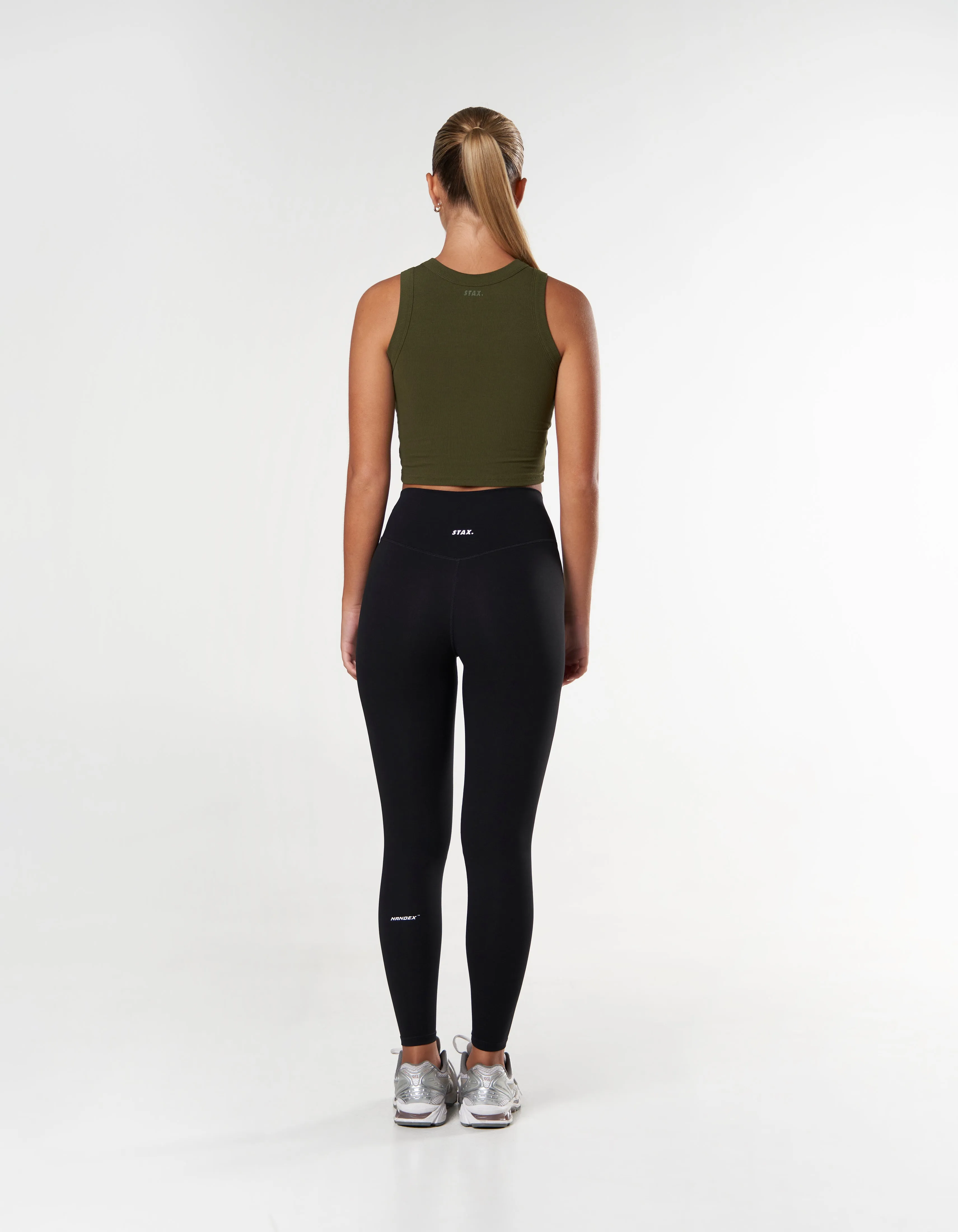 Ribbed Tank - Khaki