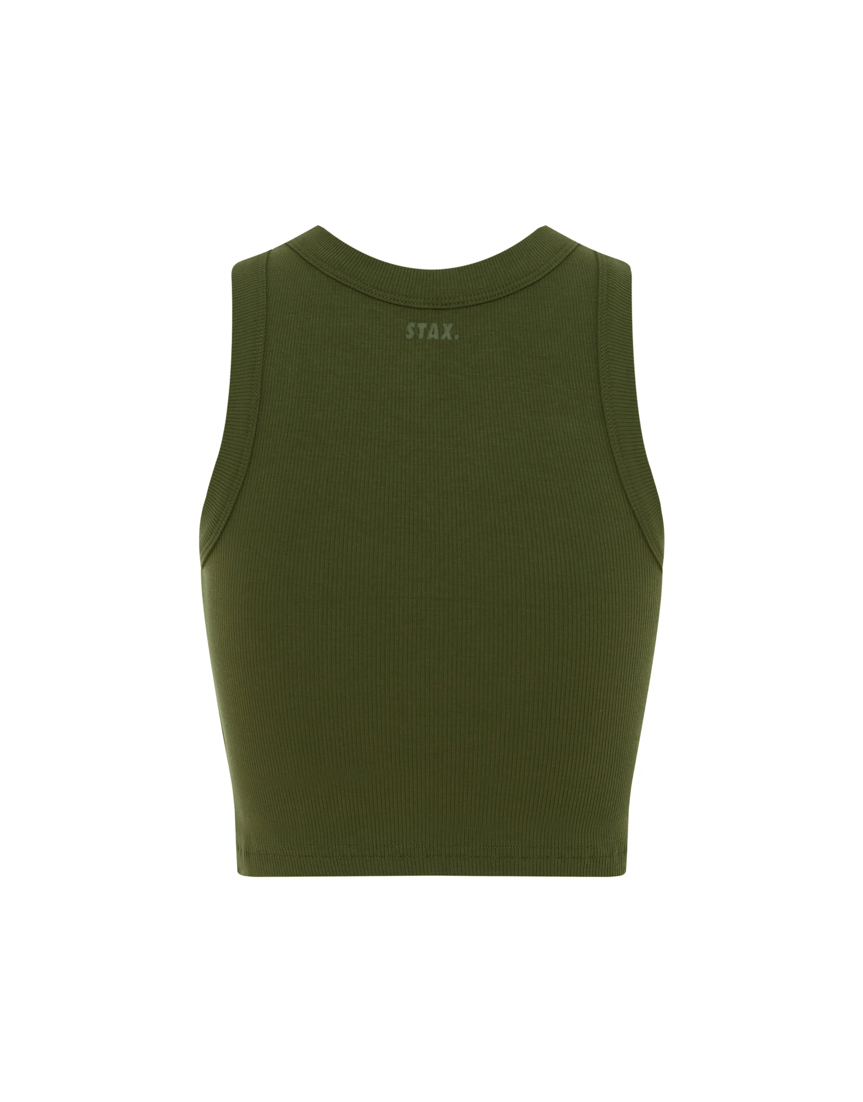 Ribbed Tank - Khaki