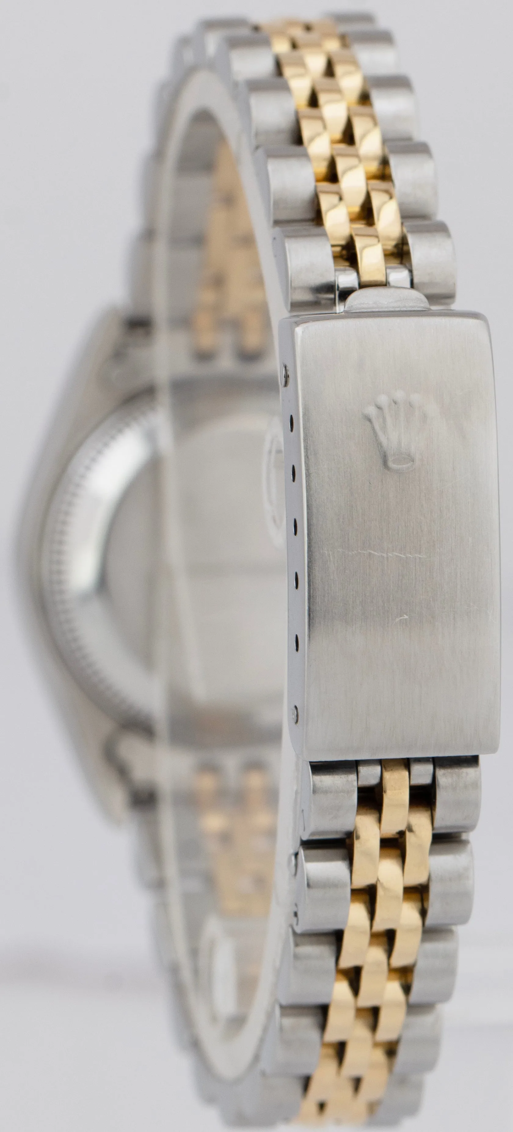 Rolex DateJust 26mm Silver Two-Tone 18K Yellow Gold Stainless Steel Watch 69173