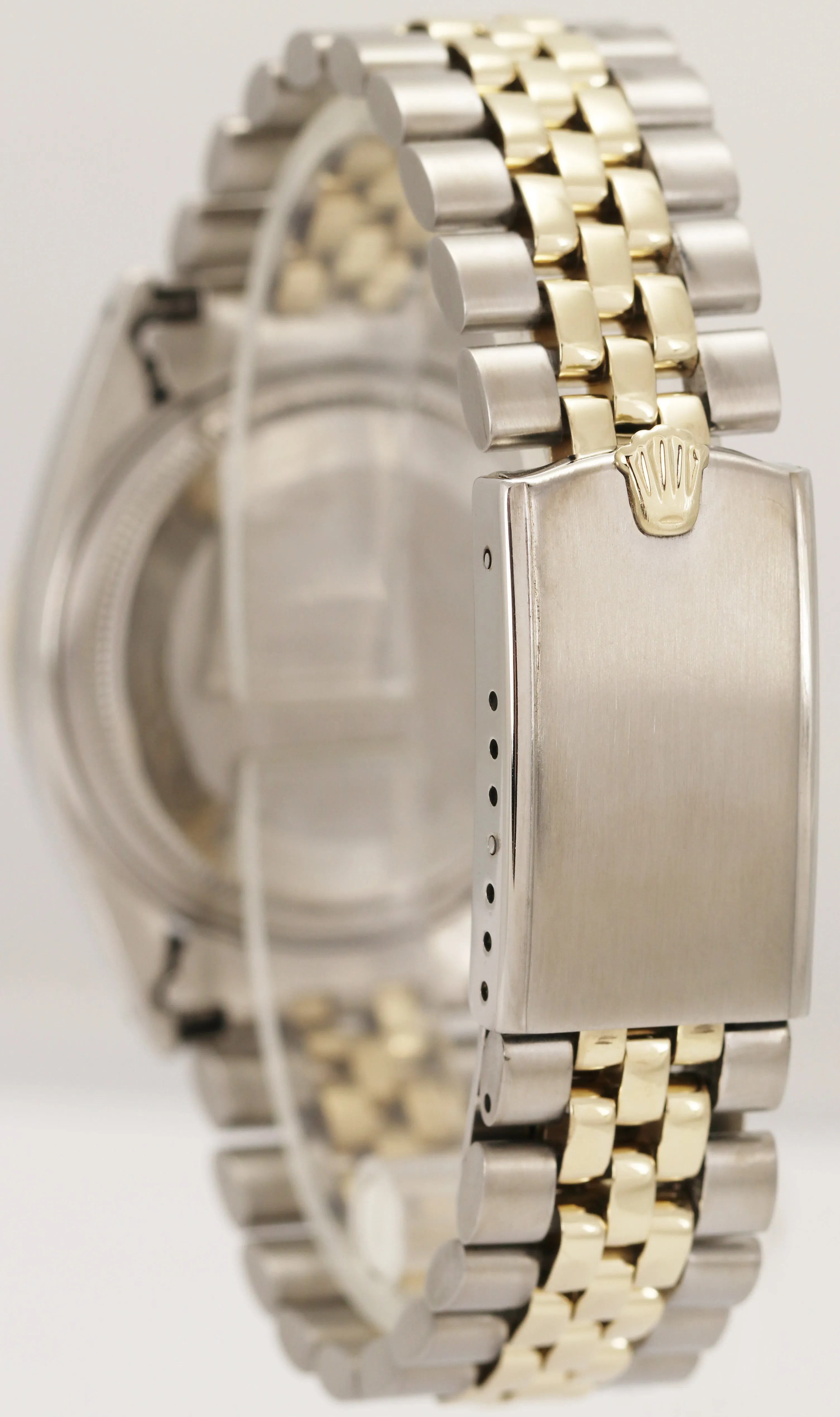 Rolex DateJust 36mm Champagne 18K Yellow Gold Stainless Two-Tone Watch 16013
