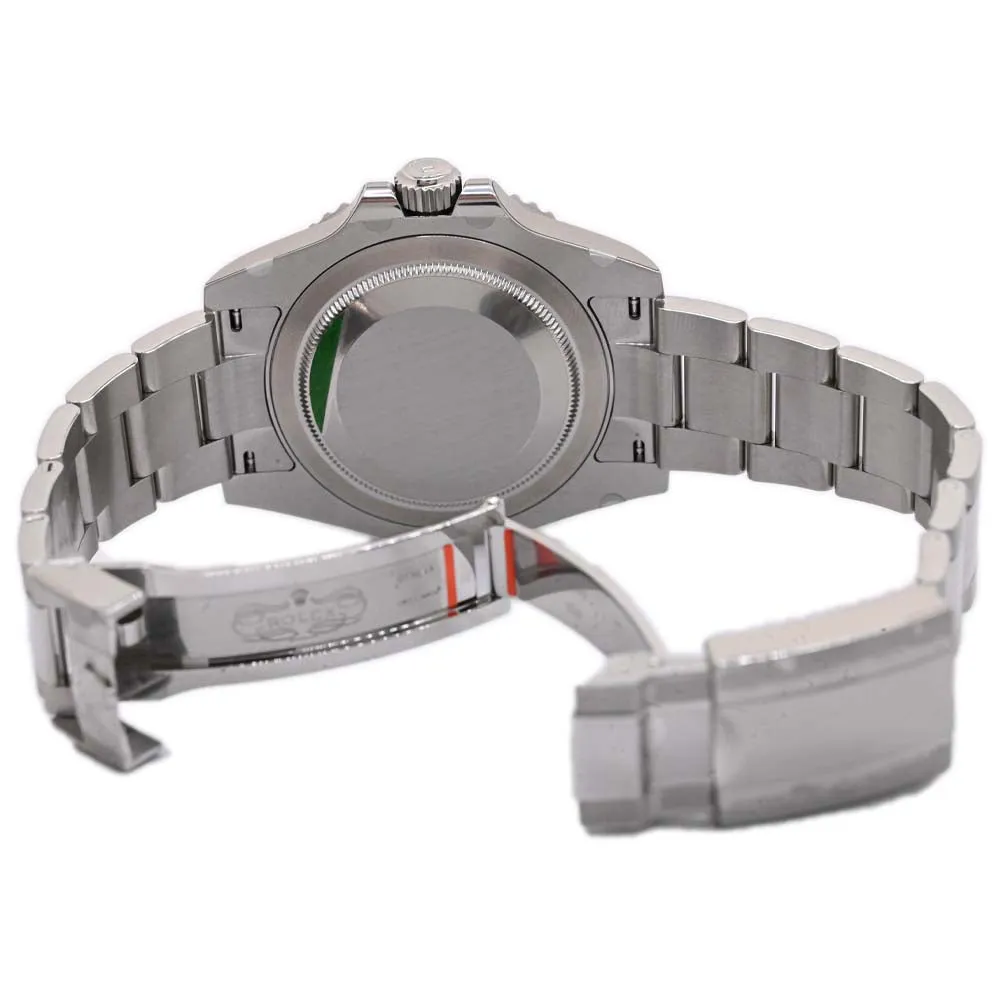 Rolex Mens GMT Master II Stainless Steel 40mm Black Dot Dial Watch Reference #: 126710BLNR