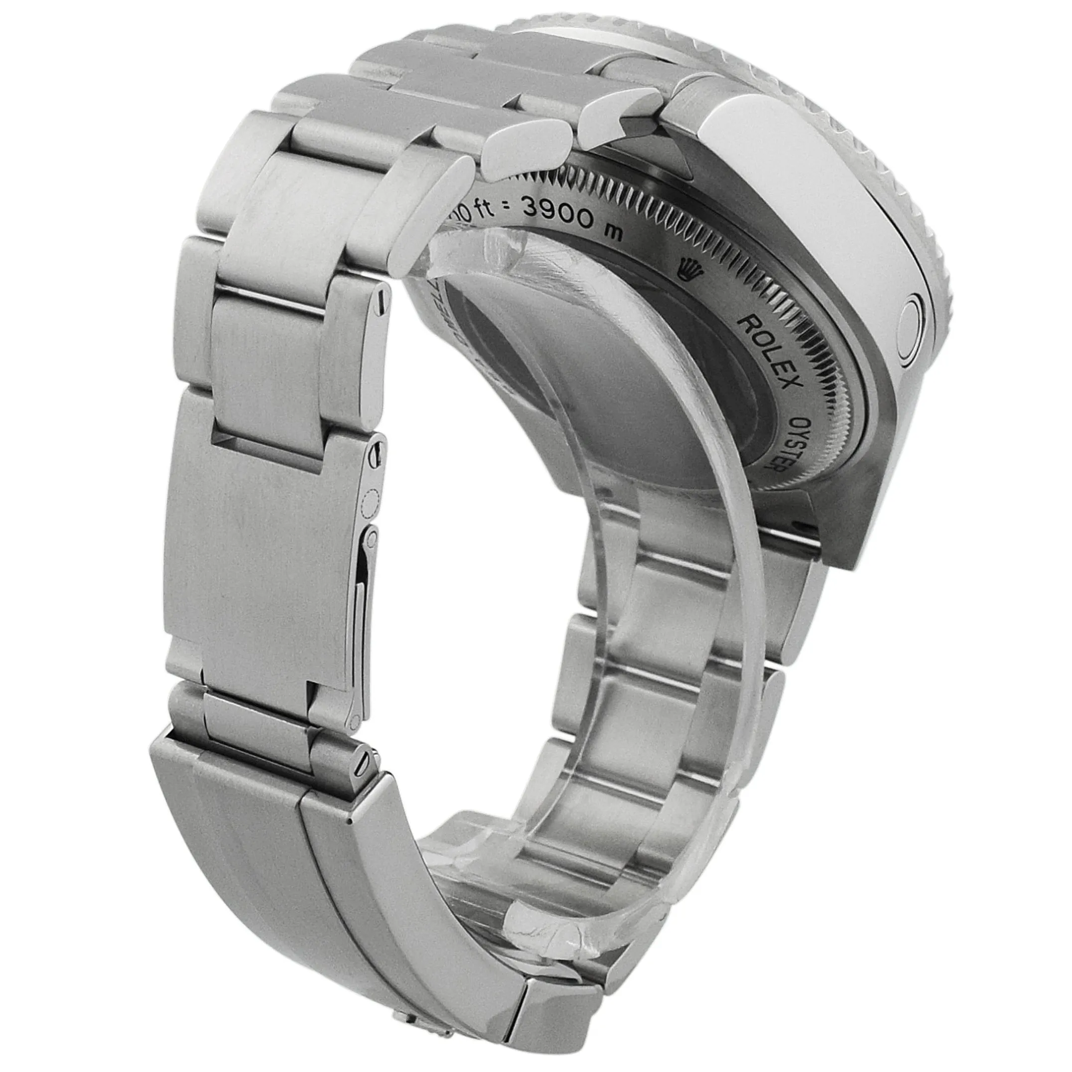 Rolex Men's Sea-Dweller Deepsea Stainless Steel 44mm Black Dot Dial Watch Reference #: 116660