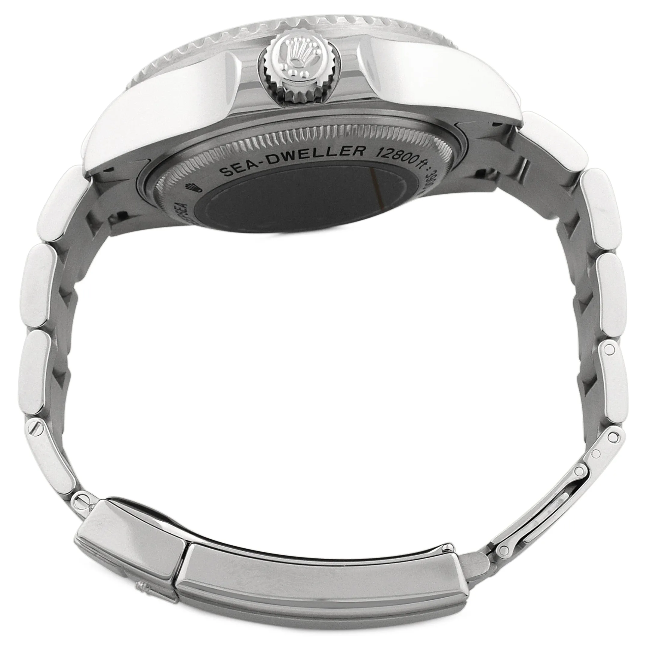 Rolex Men's Sea-Dweller Deepsea Stainless Steel 44mm Black Dot Dial Watch Reference #: 116660