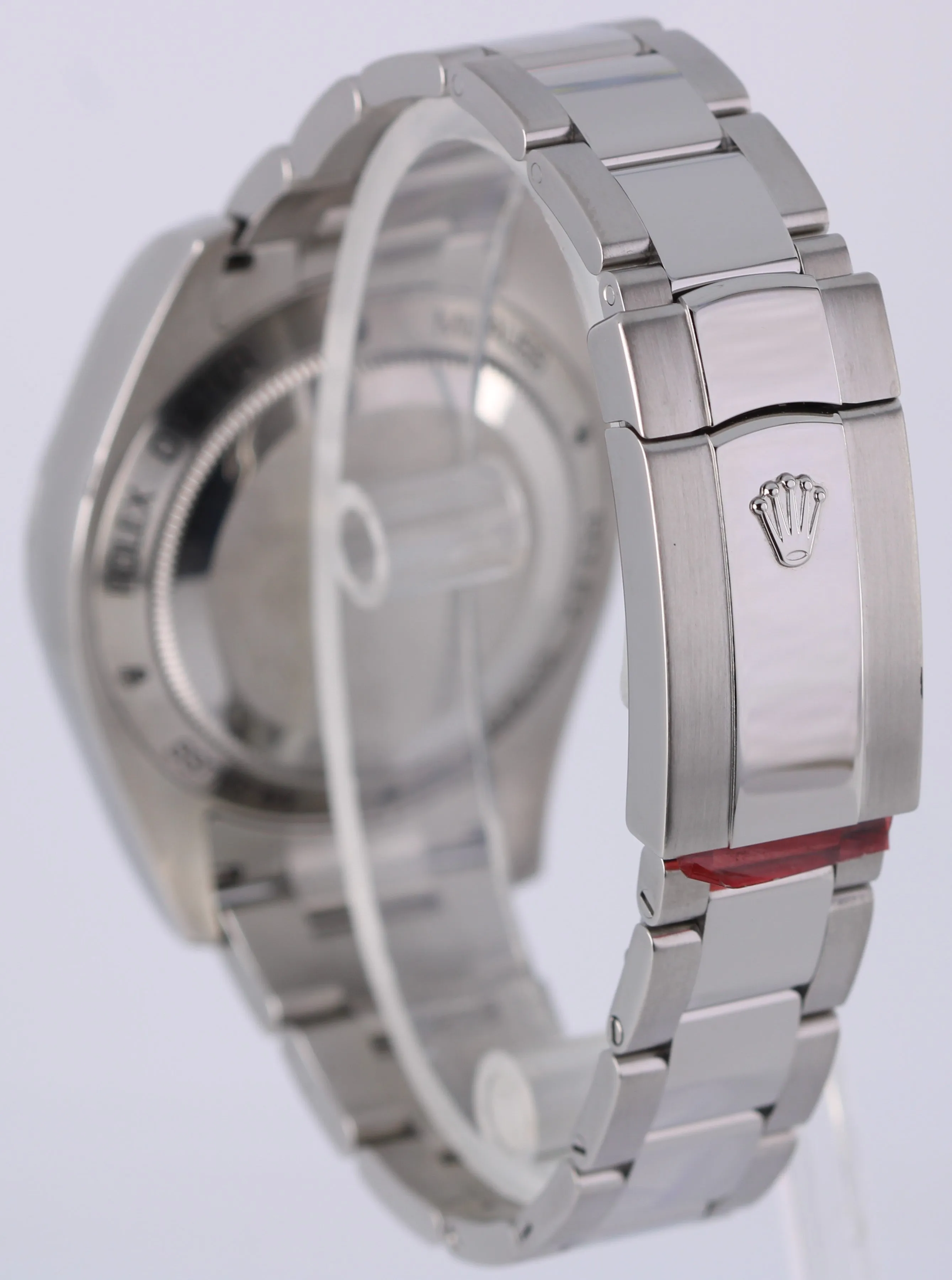 Rolex Milgauss Anti-Magnetic Stainless Steel White Orange 40mm 116400 Watch