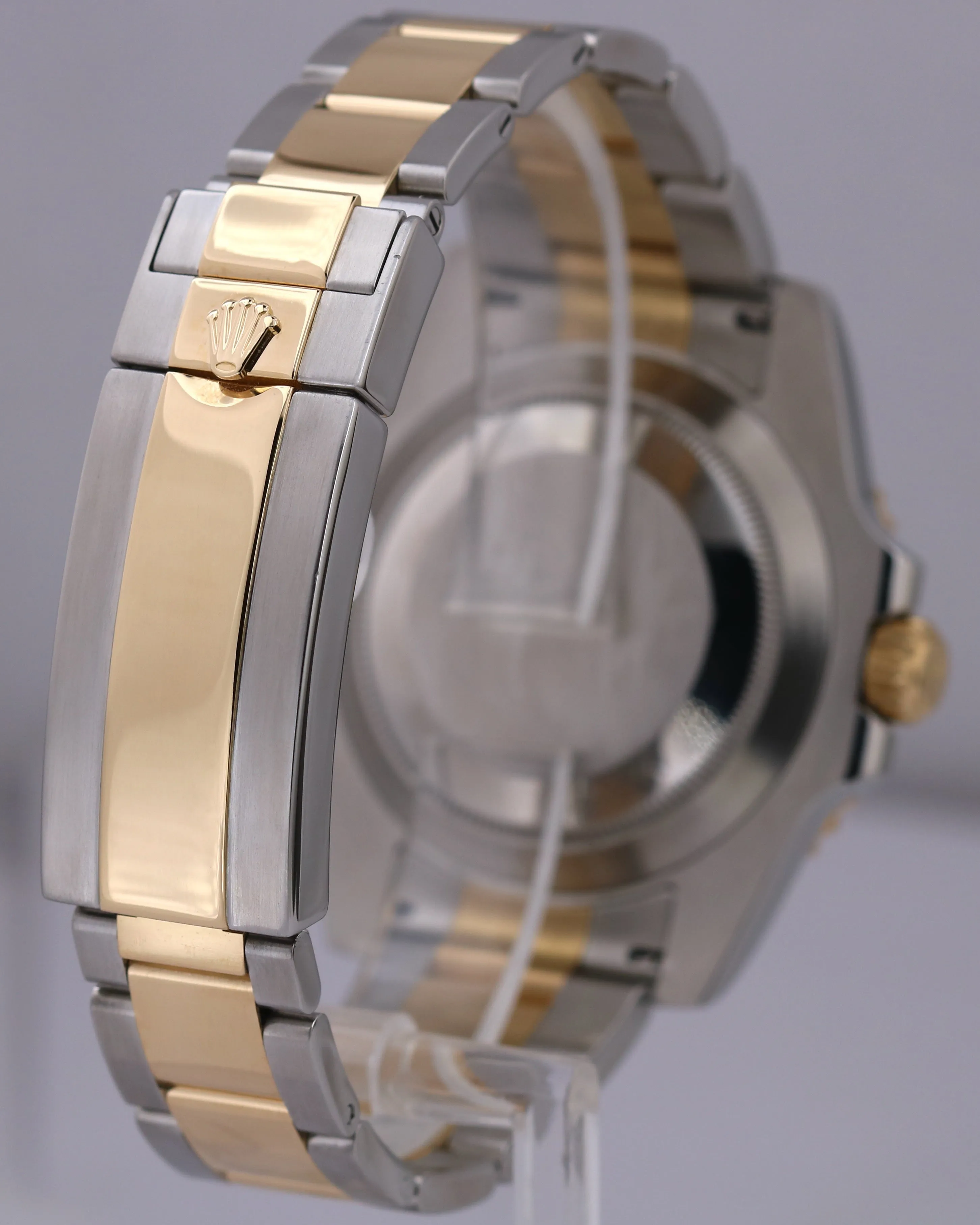 Rolex Submariner Date Two-Tone BLUE 18K Yellow Gold Steel 40mm 116613 LB Watch