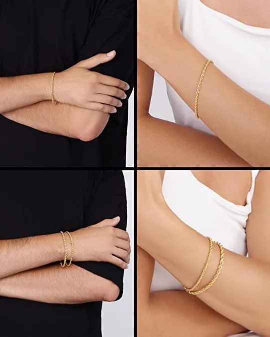 Rope Chain Bracelet (2.7mm)