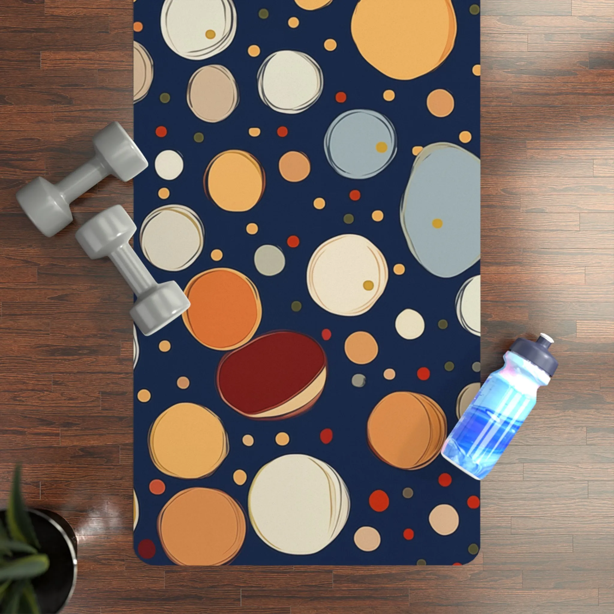 Rubber Yoga Mat- Alice Delawarean