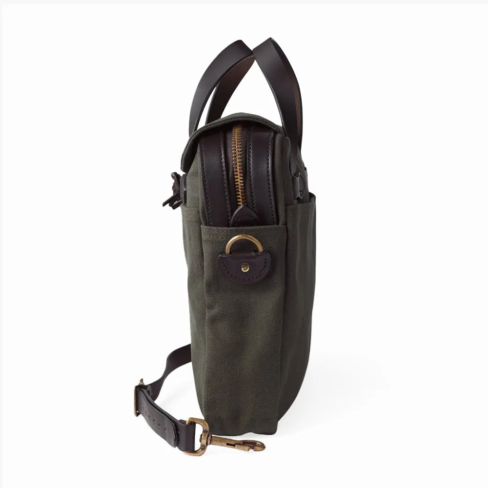 Rugged Twill Original Briefcase | Otter Green