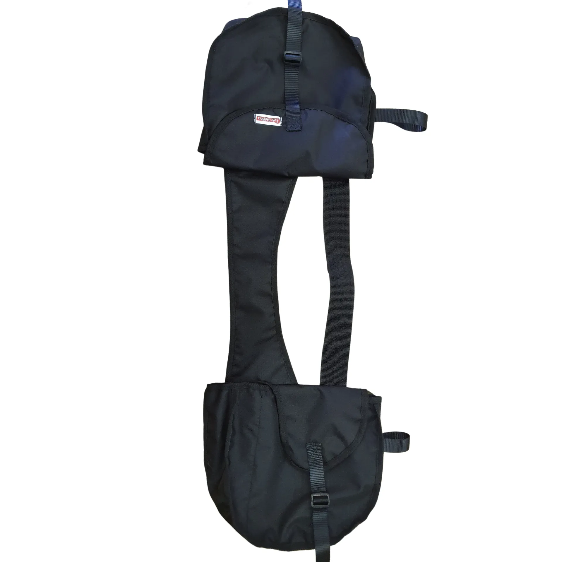 Saddle Bags Canvas   Bottle Solo