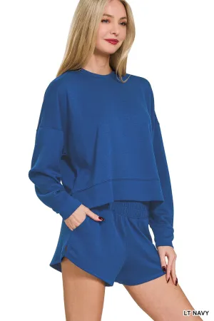 SCUBA LONG SLEEVE SWEATSHIRTS & SHORTS