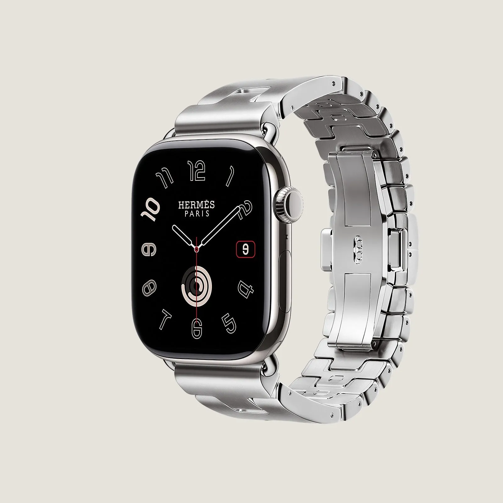 Series 10 Case & Band Apple Watch Hermès Single Tour 46 mm Grand H