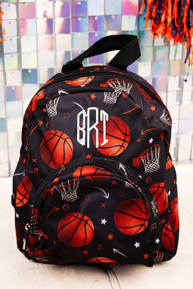 Shooting Hoops Small Backpack