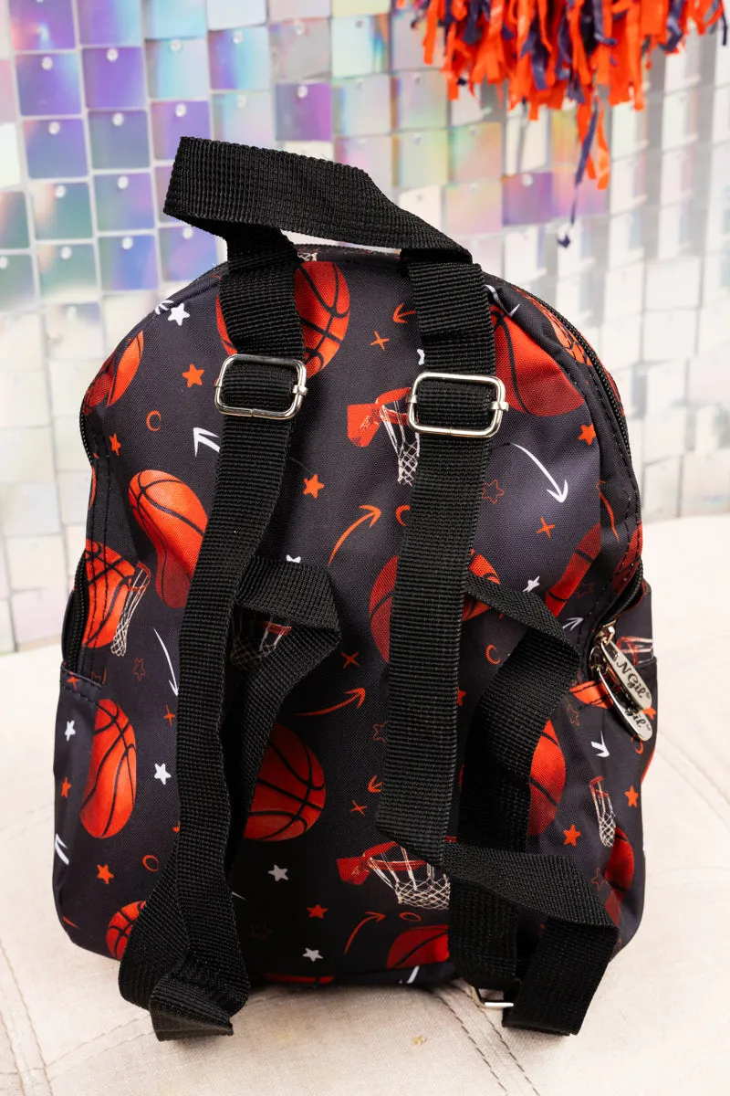 Shooting Hoops Small Backpack