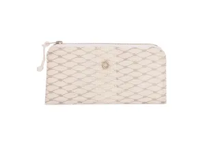Silver Metallic Mini-Clutch