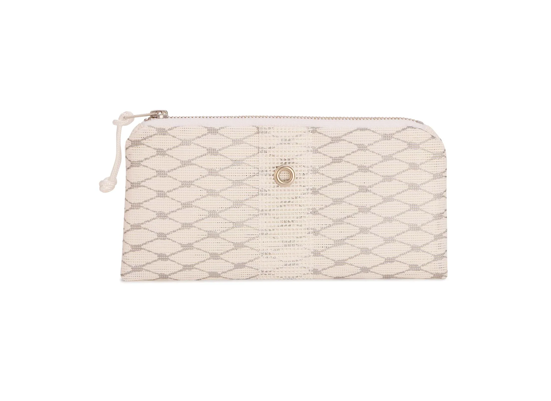 Silver Metallic Mini-Clutch