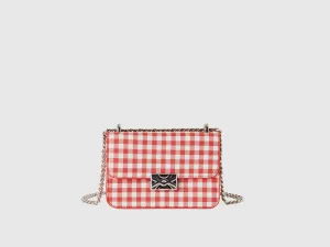 SMALL RED VICHY BE BAG