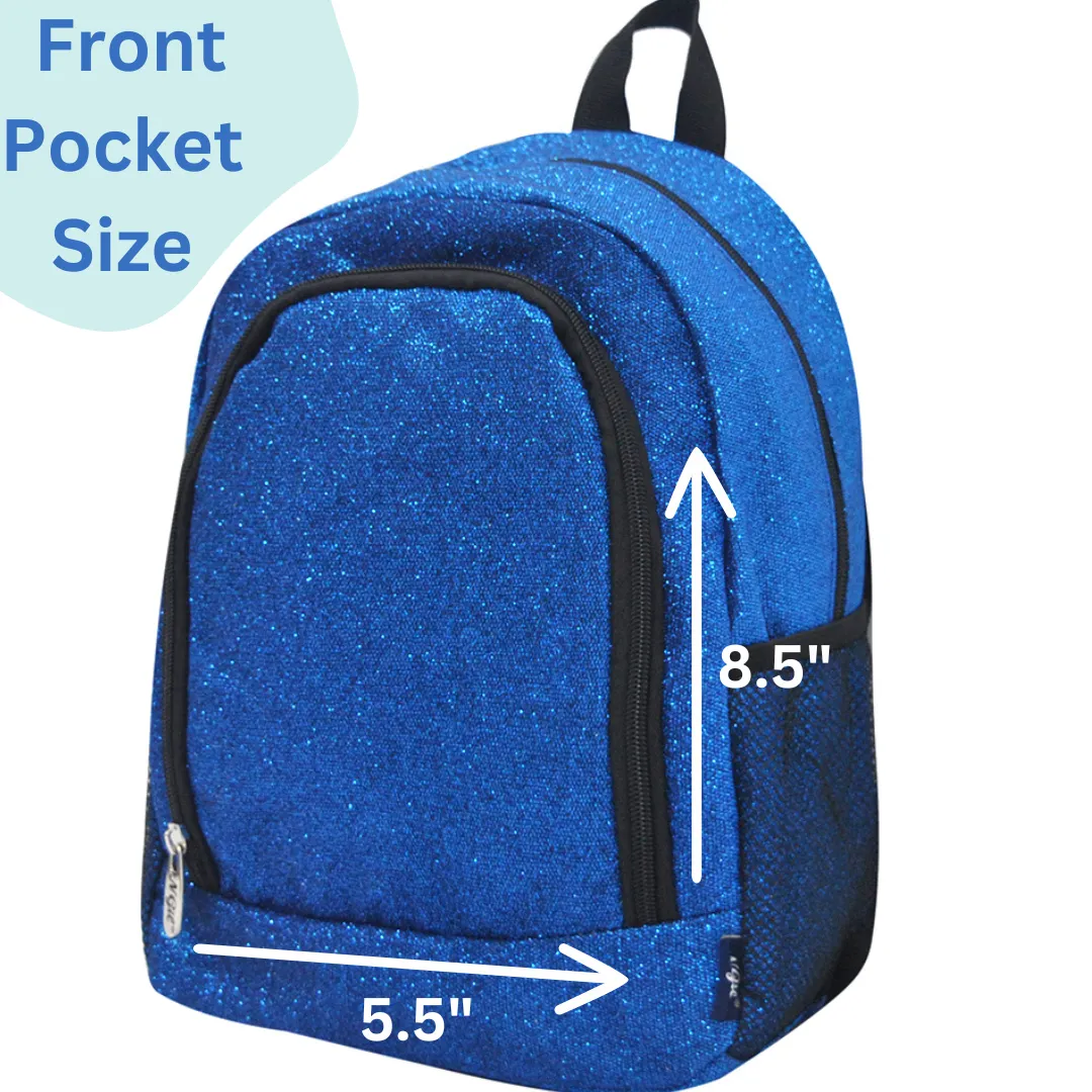 Small Size Hot Pink Glitter NGIL Backpacks For Dance and Cheer Competition