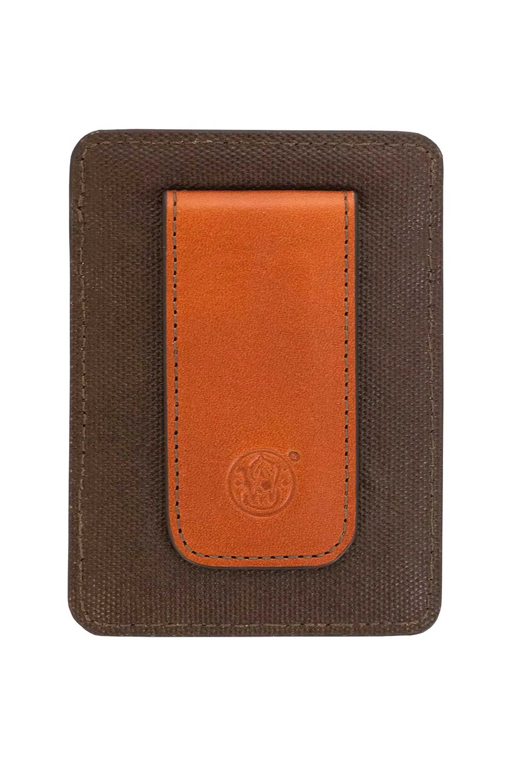 Smith & Wesson Wax Canvas Men's Wallet with Money Clip