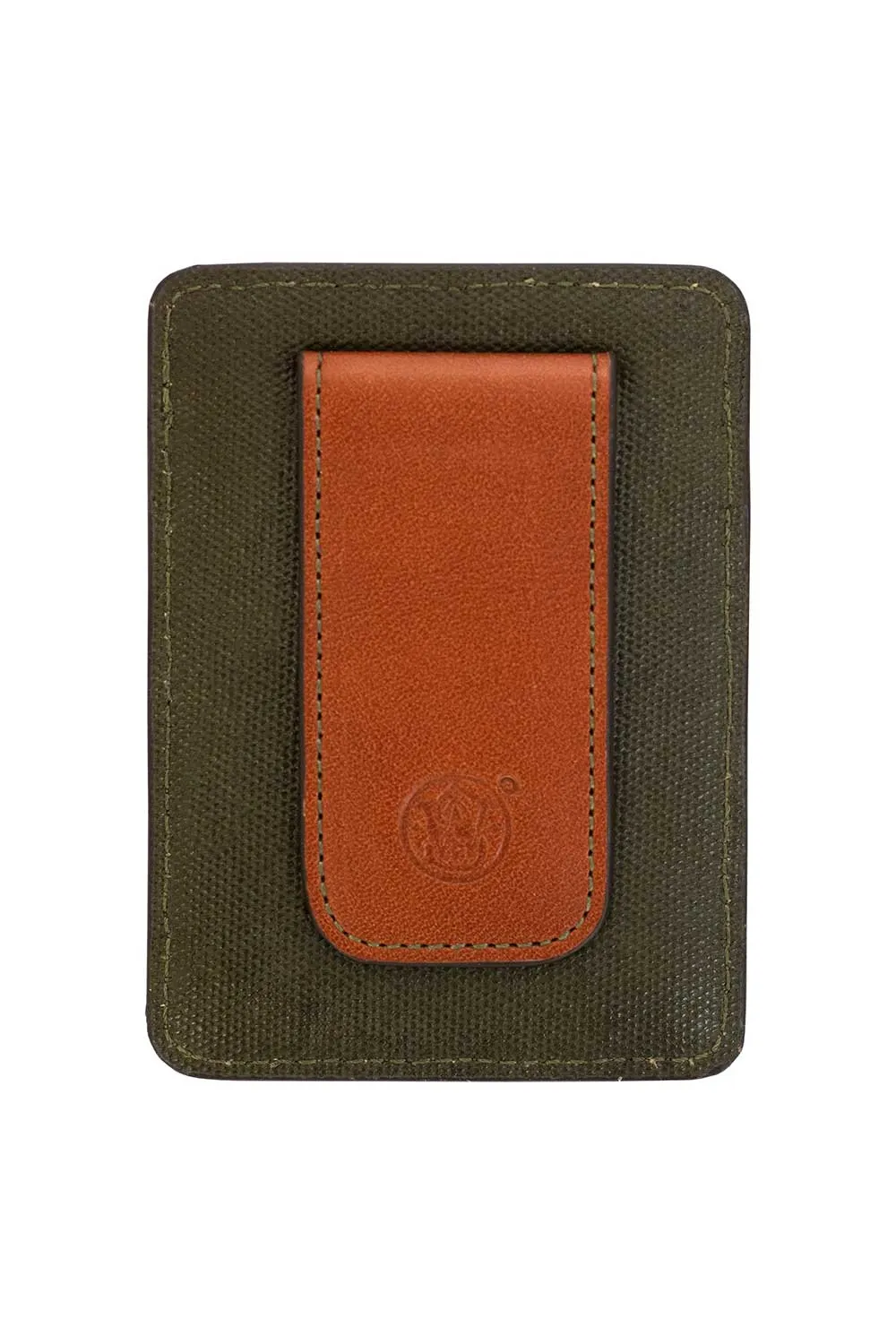 Smith & Wesson Wax Canvas Men's Wallet with Money Clip