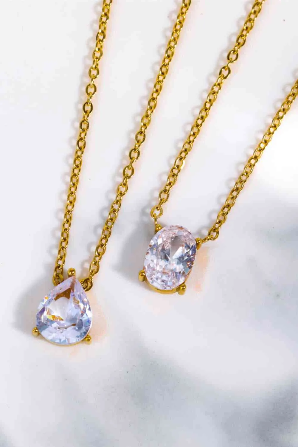 Stainless Steel Geometrical Shape Necklace