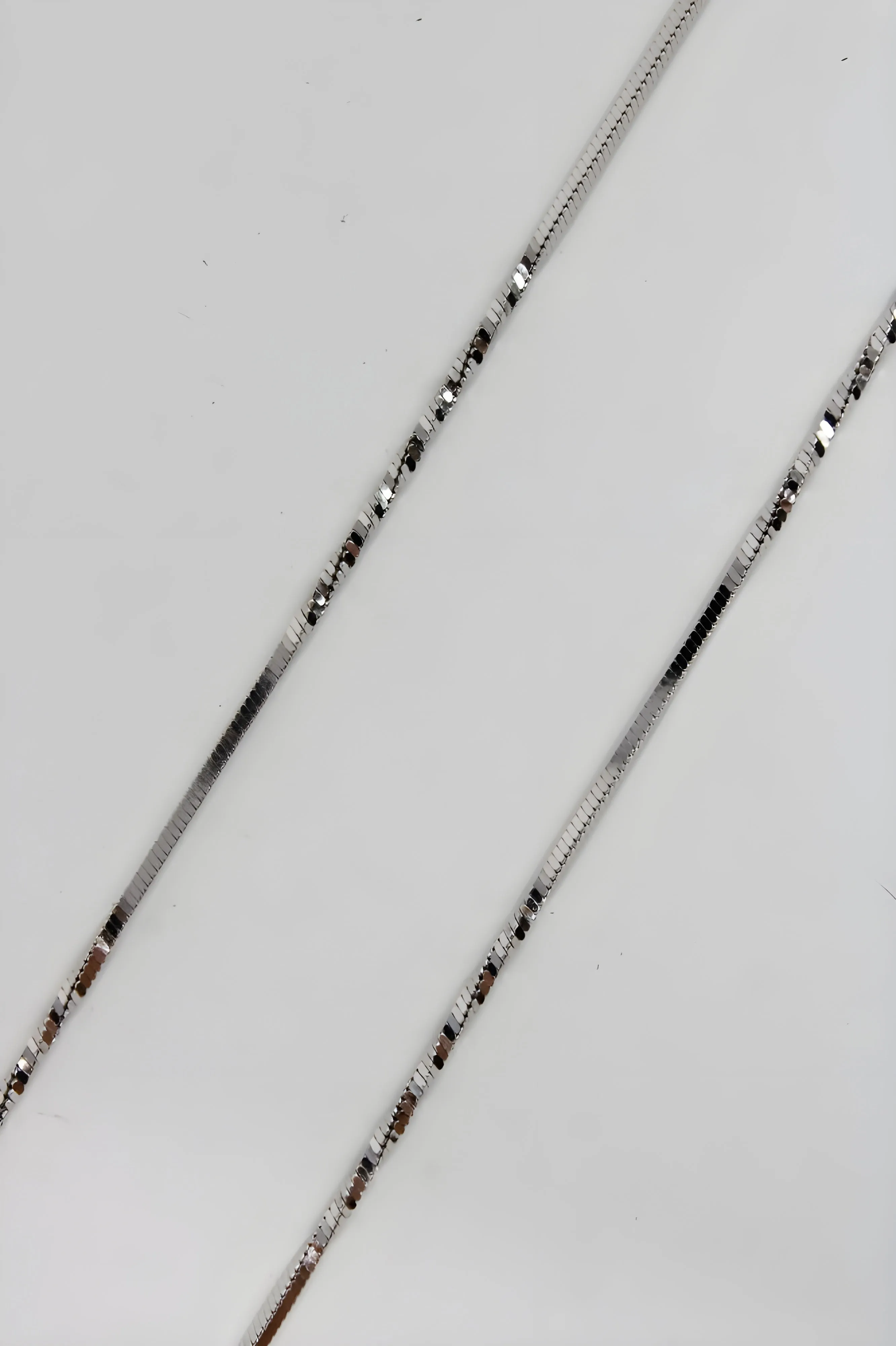 Sterling Silk Snake Chain