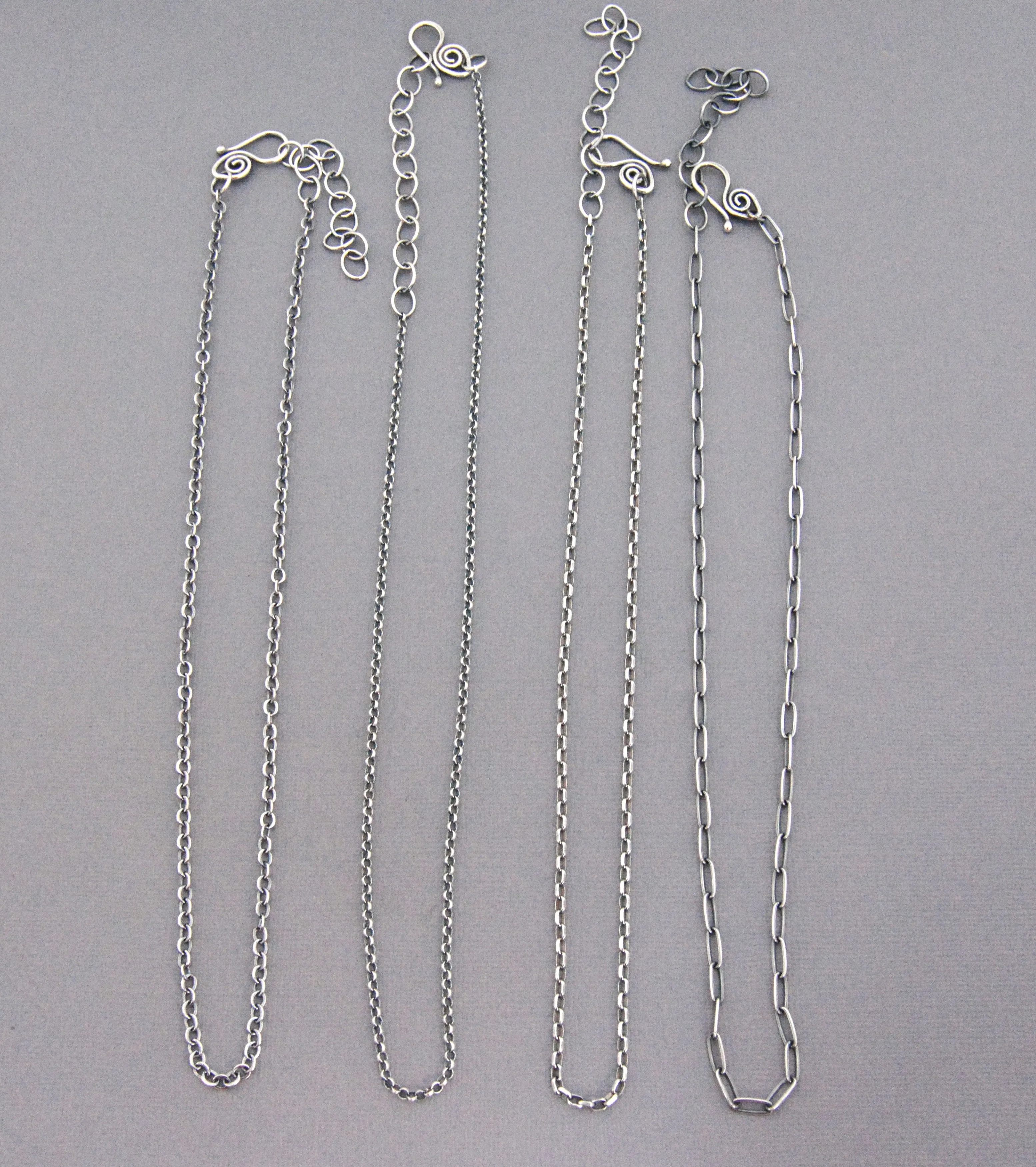 Sterling Silver Chain. Adjustable. Add a Pendant. Jewelry.