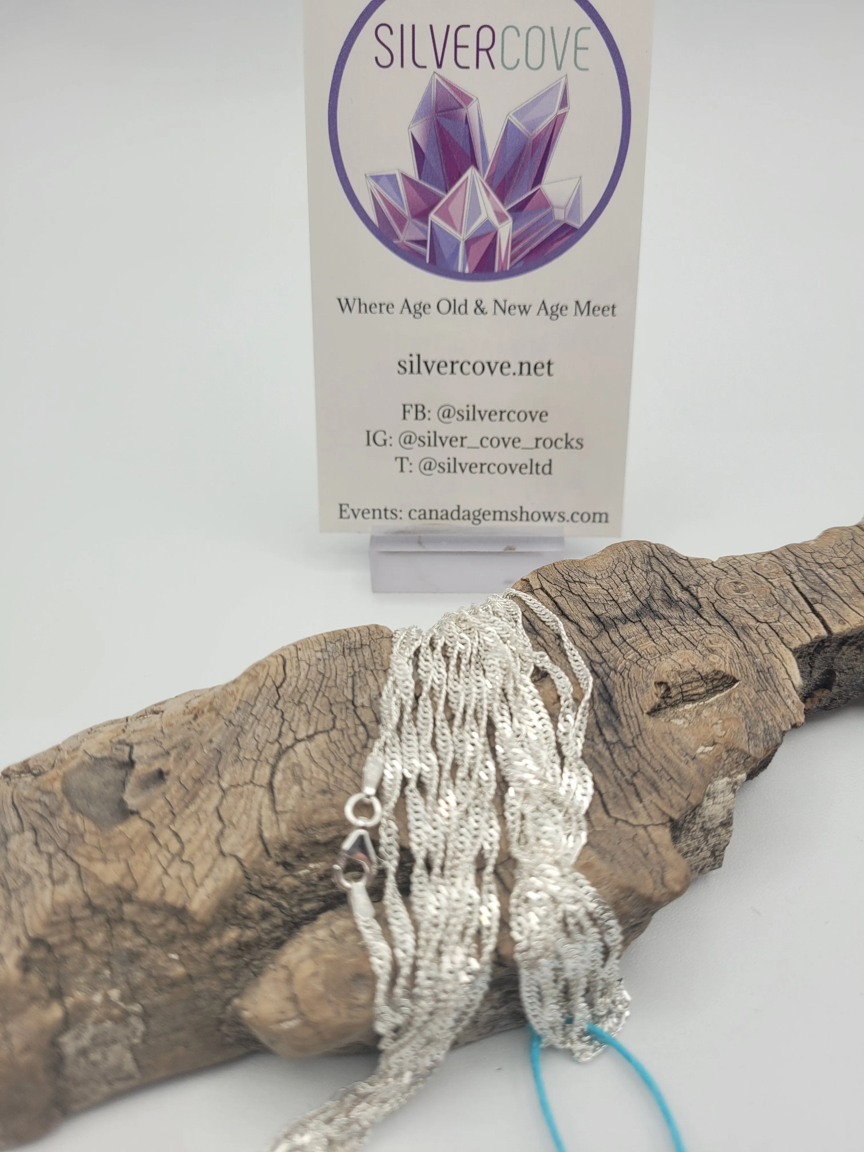 Sterling Silver Singapore Chains