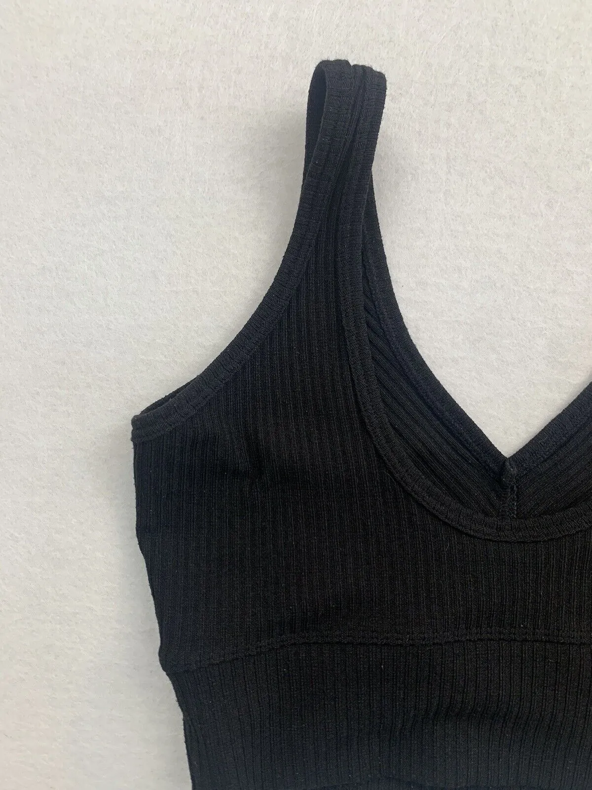 Stronger Womens Black Activewear Tank Top Size Medium