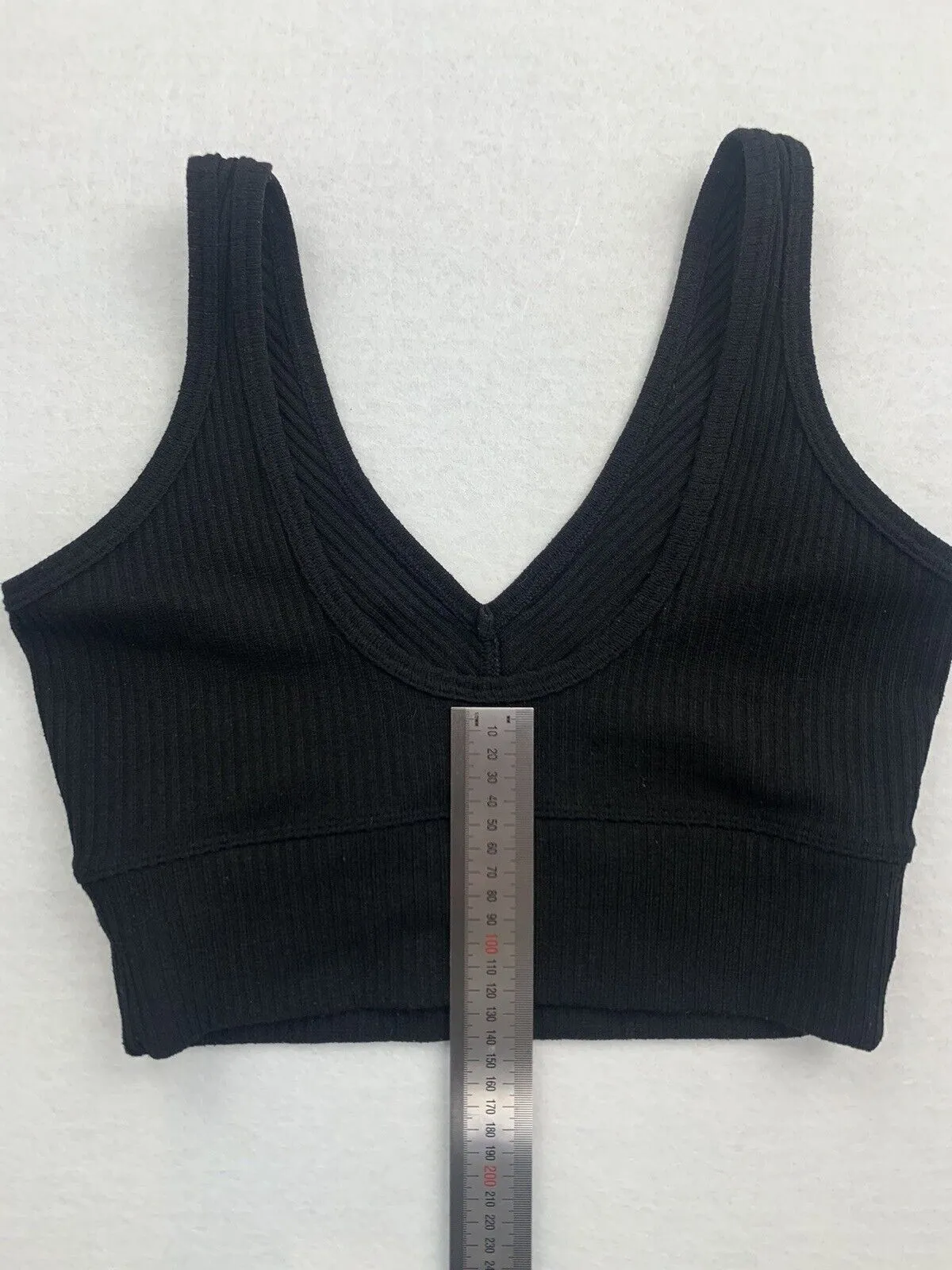 Stronger Womens Black Activewear Tank Top Size Medium