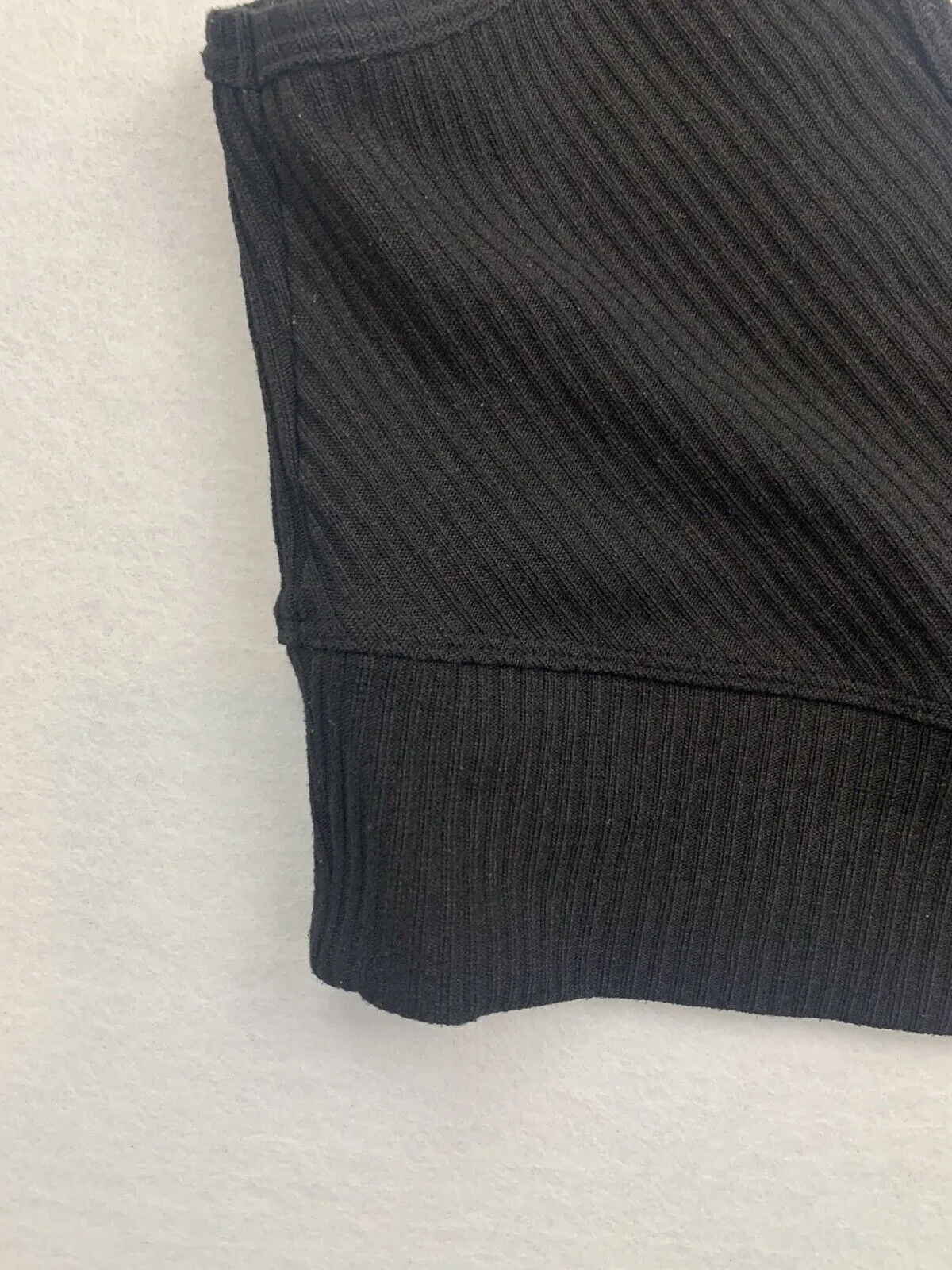 Stronger Womens Black Activewear Tank Top Size Medium