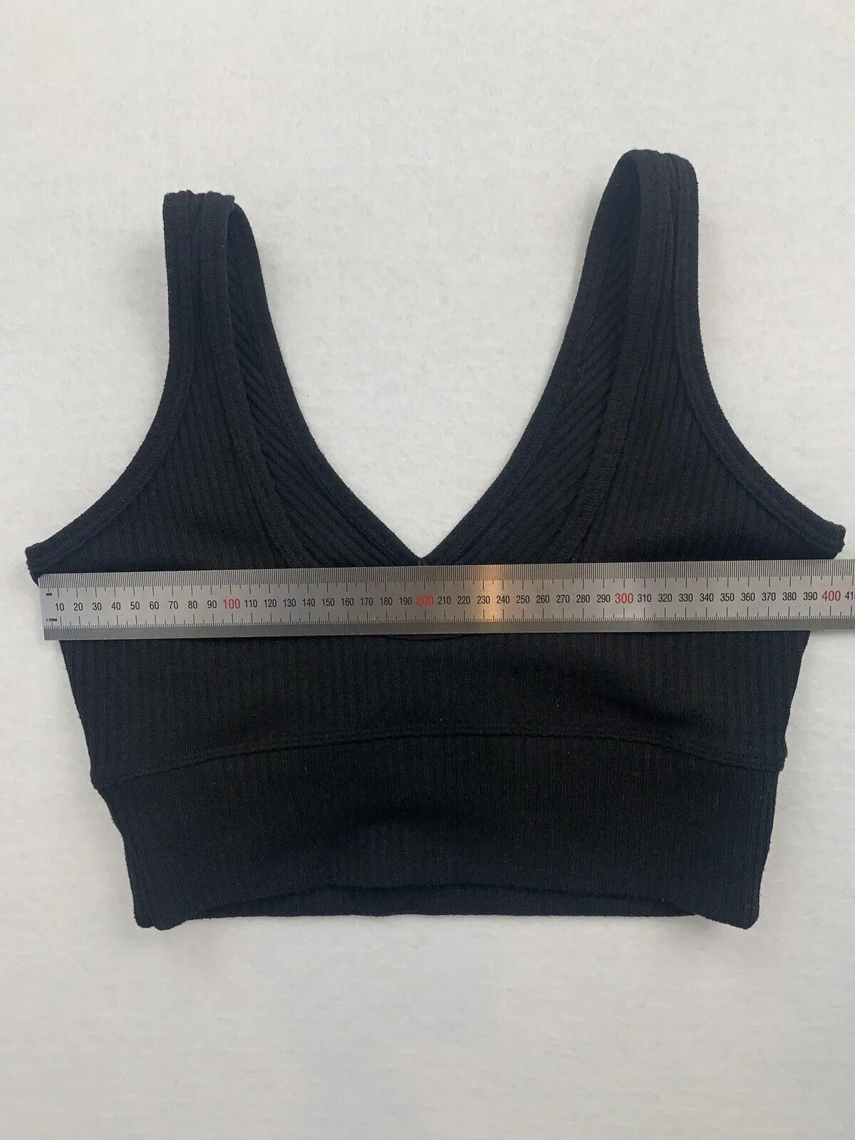 Stronger Womens Black Activewear Tank Top Size Medium