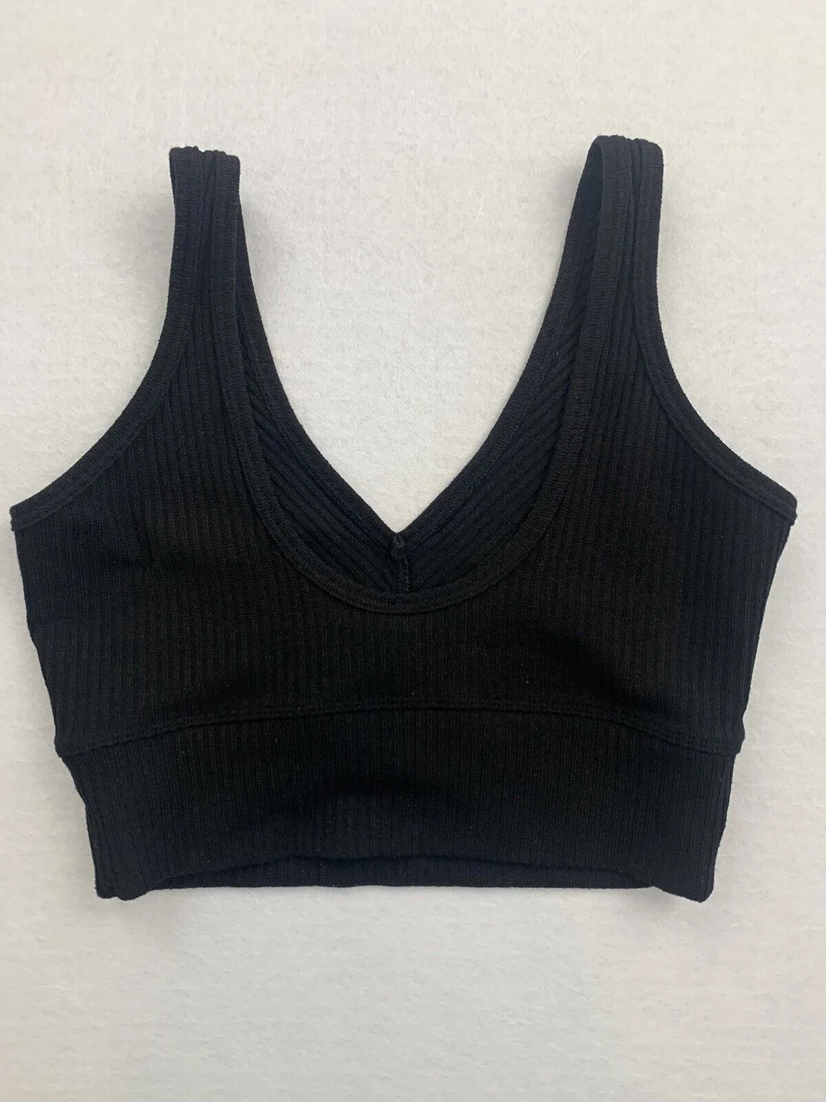 Stronger Womens Black Activewear Tank Top Size Medium