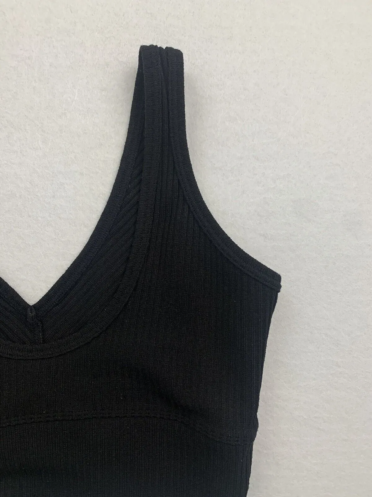 Stronger Womens Black Activewear Tank Top Size Medium