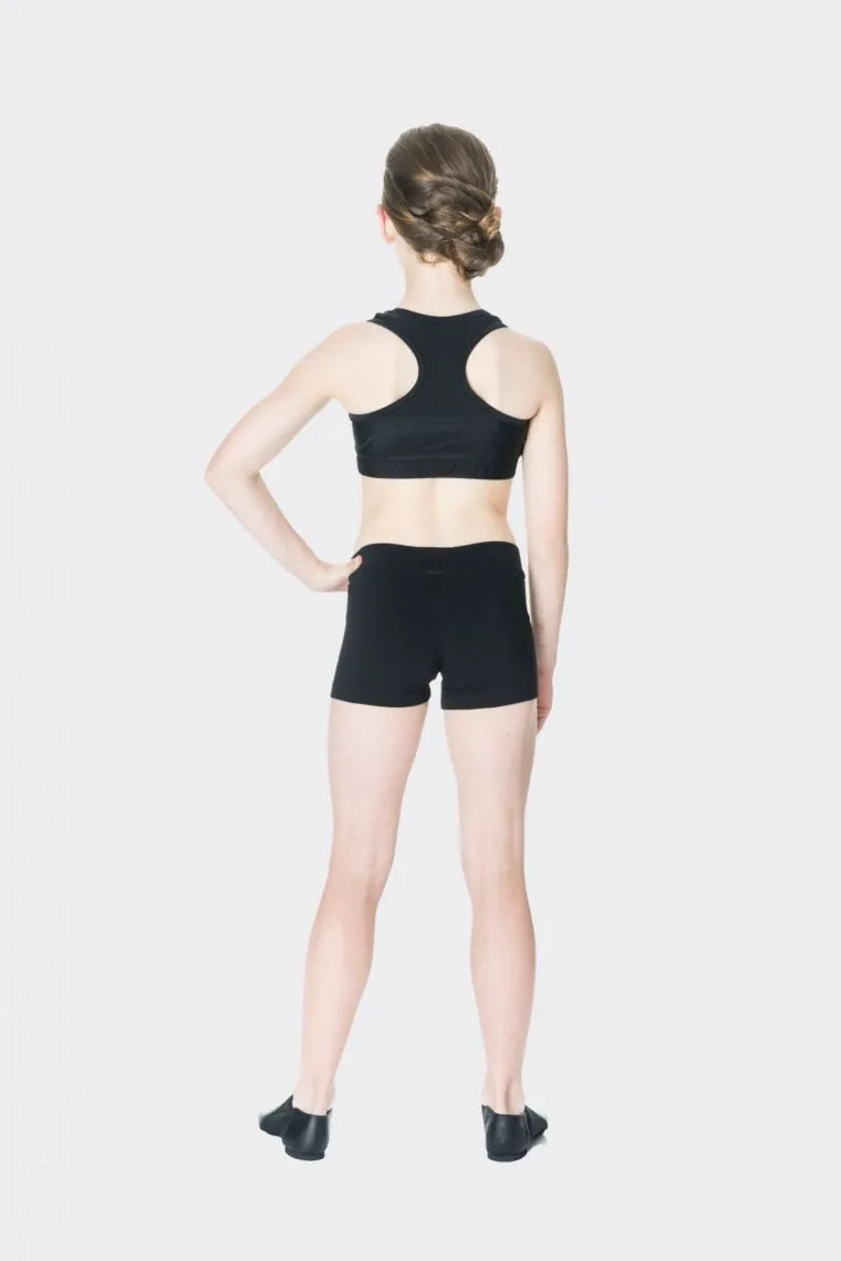 Studio 7 Cotton Hot Shorts V Band - Black
