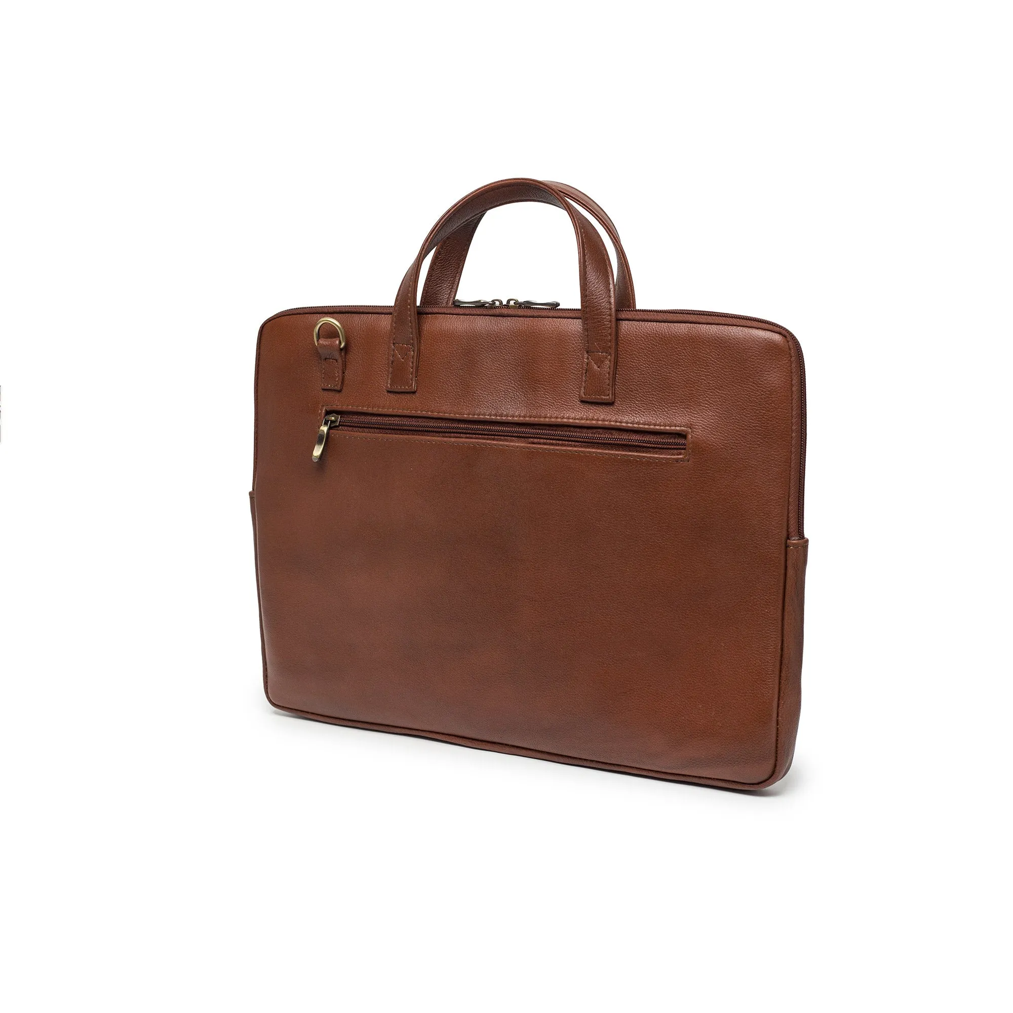 Tanner Chestnut Briefcase
